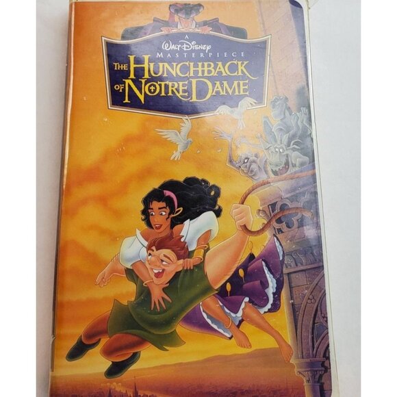 The Hunchback Of Notre Dame VHS Tape - Walt Disney Masterpiece - Picture 1 of 7